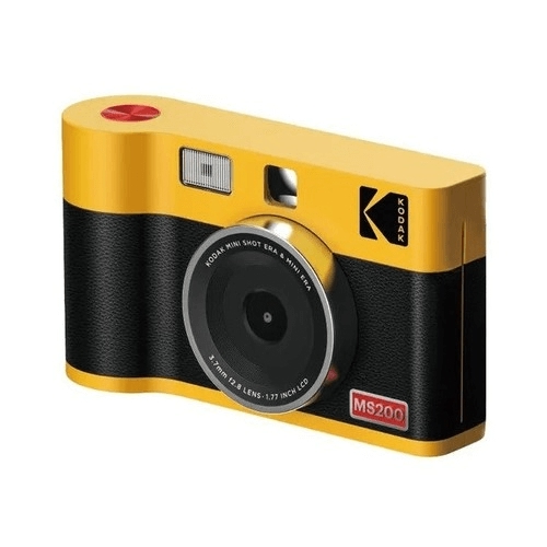 תמונה של מצלמה + מדפסת פיתוח מהיר שחור/צהוב kodak