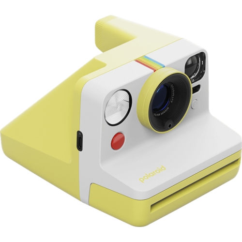 now instant camera generation 3 - לבן \ צהוב polaroid
