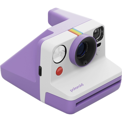 now instant camera generation 3 - לבן \ סגול polaroid