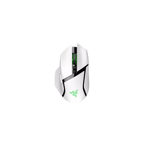 עכבר גיימינג אלחוטי כולל תאורה אחורית Razer RGB &lrm;Basilisk V3 PRO - לבן