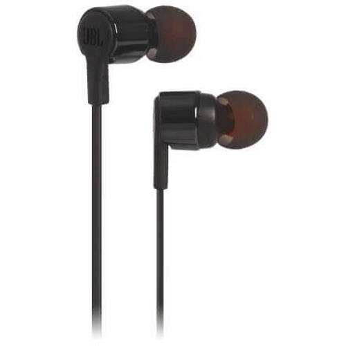 אוזניות In Ear חוטיות JBL &lrm;Tune - 210 שחור