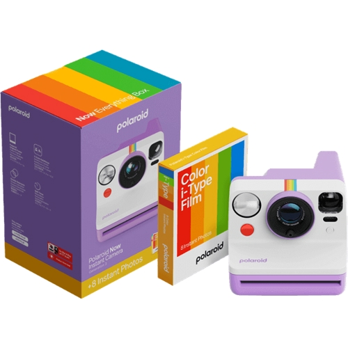 באנדל מצלמת פיתוח מהיר + דפי צילום polaroid