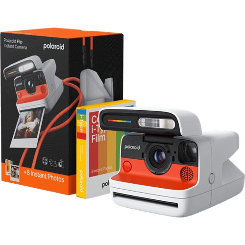 סט מצלמת פיתוח מהיר כולל דפי צילום Polaroid &lrm;Flip Starter Set
