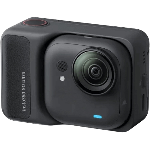 מצלמת אקסטרים זעירה Insta360 &lrm;GO Ultra Standard Bundle - שחור
