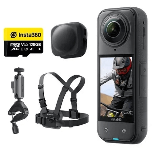 קיט מצלמת אקסטרים Insta360 &lrm;X5 Bike Cycling Bundle