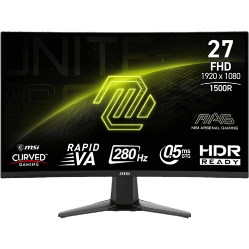 מסך מחשב גיימינג קעור ''27 msi