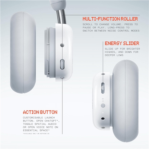 cmf headphone pro - light grey cmf by nothing