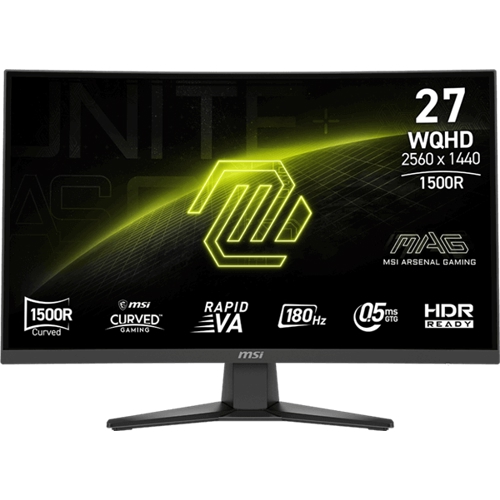 מסך מחשב גיימינג קעור 27 msi