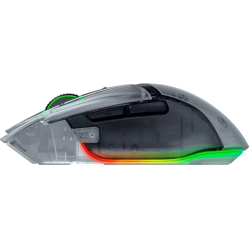 basilisk v3 pro 35k - לבן פנטום razer