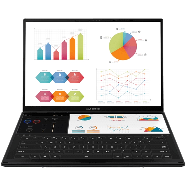 תמונה של מחשב נייד מחודש zenbook duo oled 14 asus