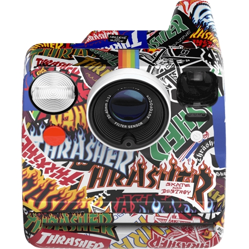 מצלמת פיתוח מהיר Polaroid &lrm;Now Instant Camera Generation 3 THRASHER Edition
