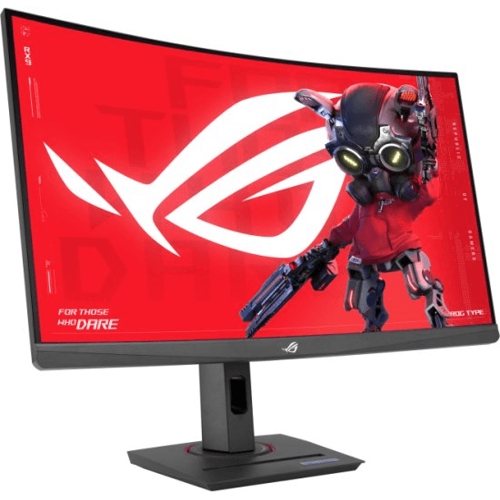 תמונה של מסך מחשב גיימינג קעור 27 asus