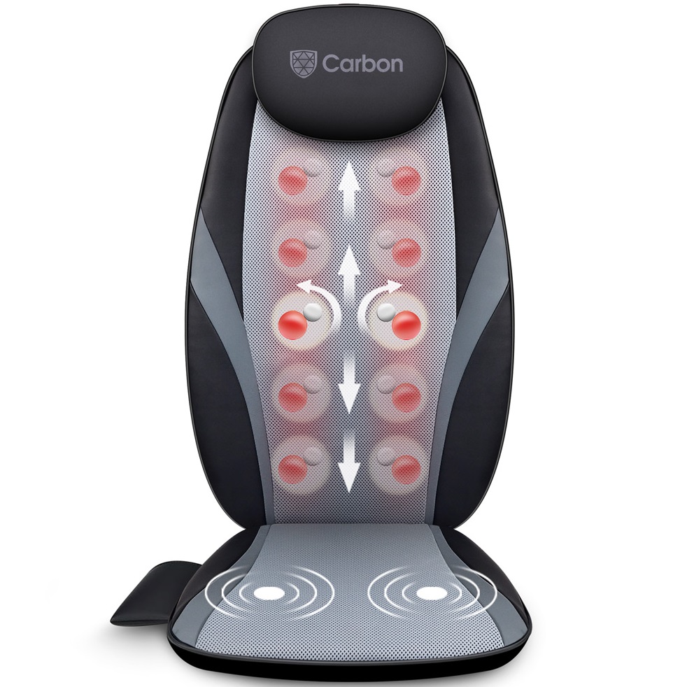 מושב עיסוי שיאצו לגב Carbon &lrm;FYNOR