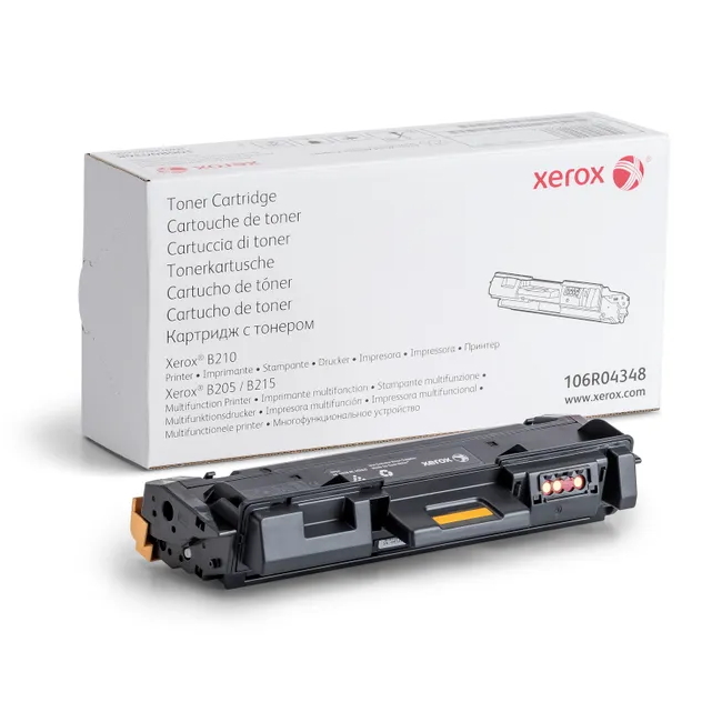 טונר שחור מקורי למדפסות Xerox &lrm;106R04348