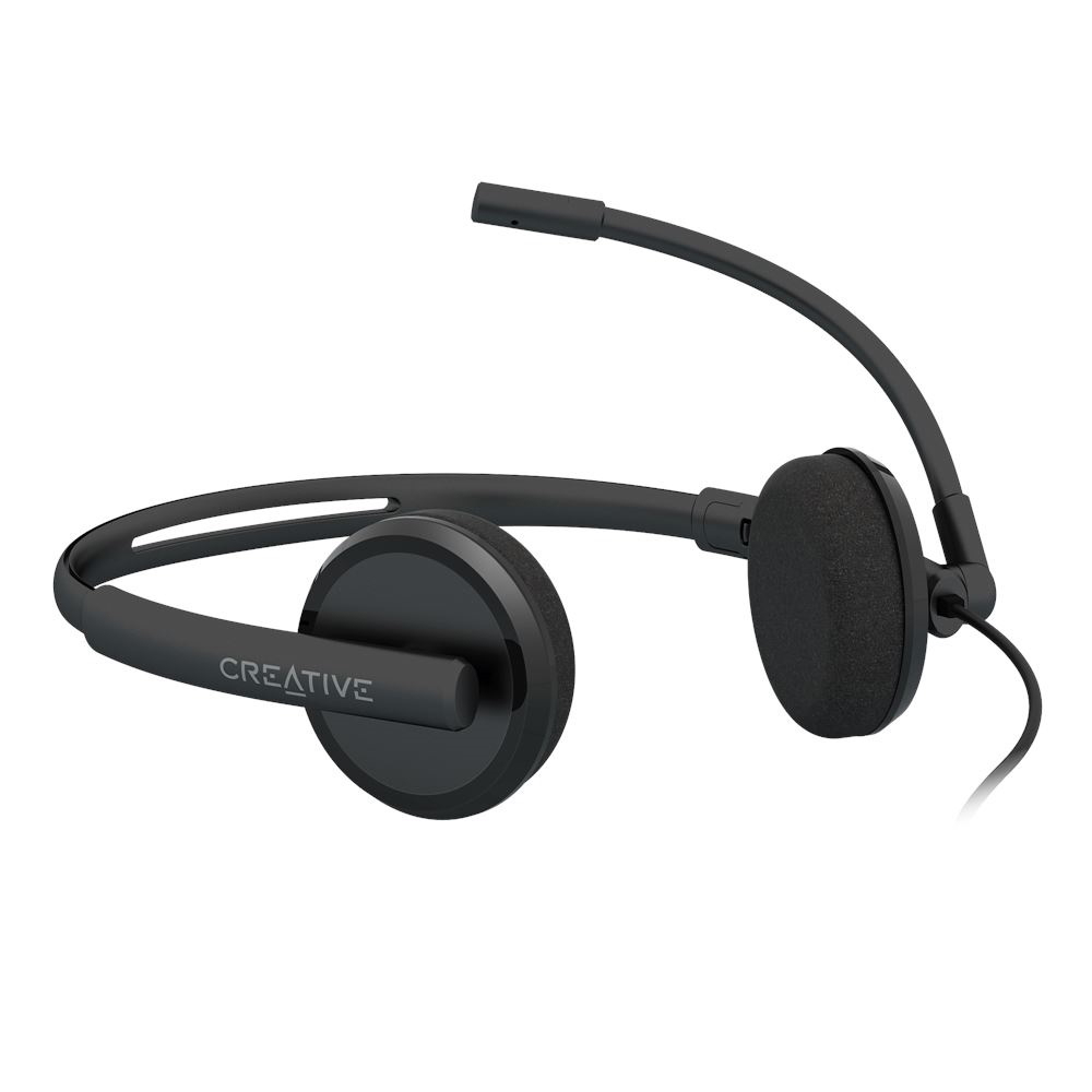 תמונה של אוזניות on ear חוטיות creative