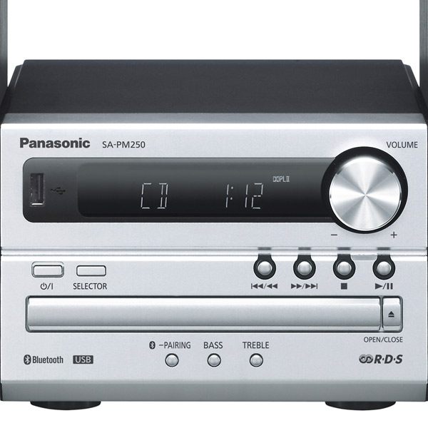 תמונה של מערכת סטריאו panasonic