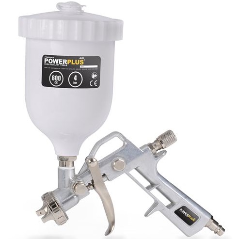 תמונה של סט אקדחים ומרססים פנאומטי - 5 חלקים powerplus