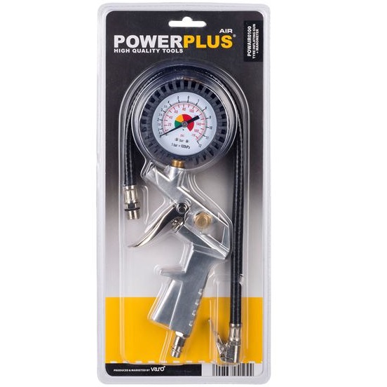 אקדח אוויר לניפוח צמיגים powerplus