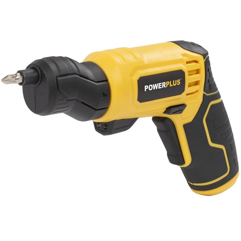 מברגה קומפקטית נטענת 3.6v כולל 20 אביזרים powerplus