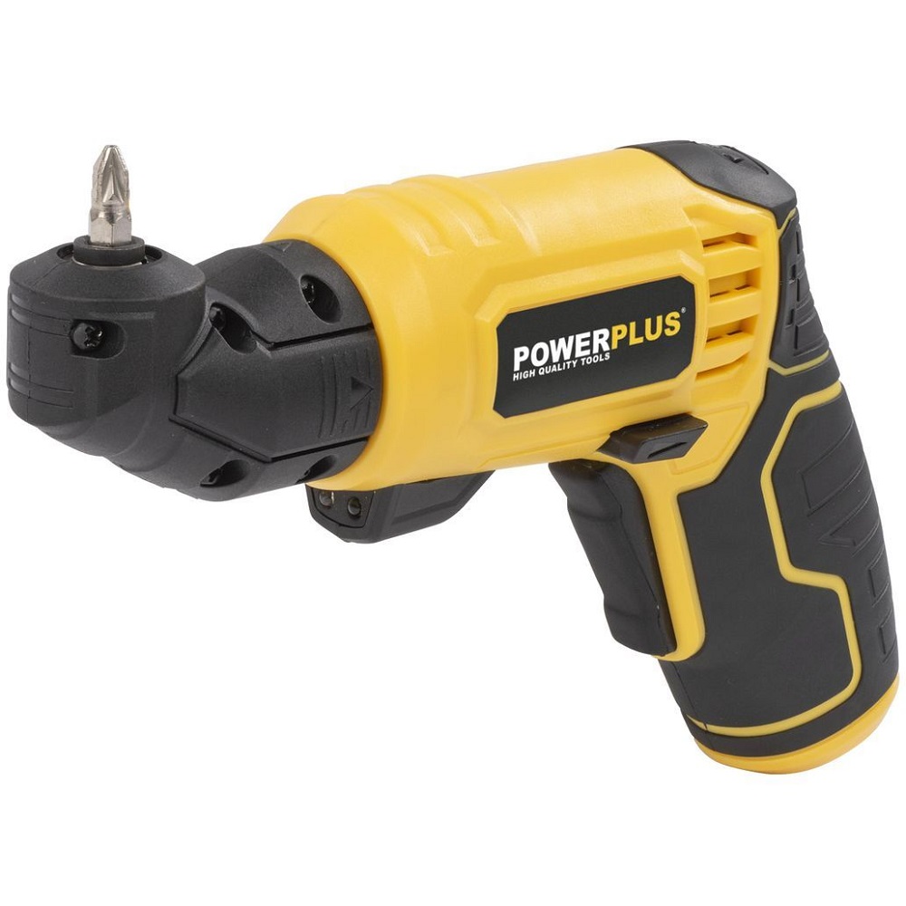 מברגה קומפקטית נטענת 3.6v כולל 20 אביזרים powerplus