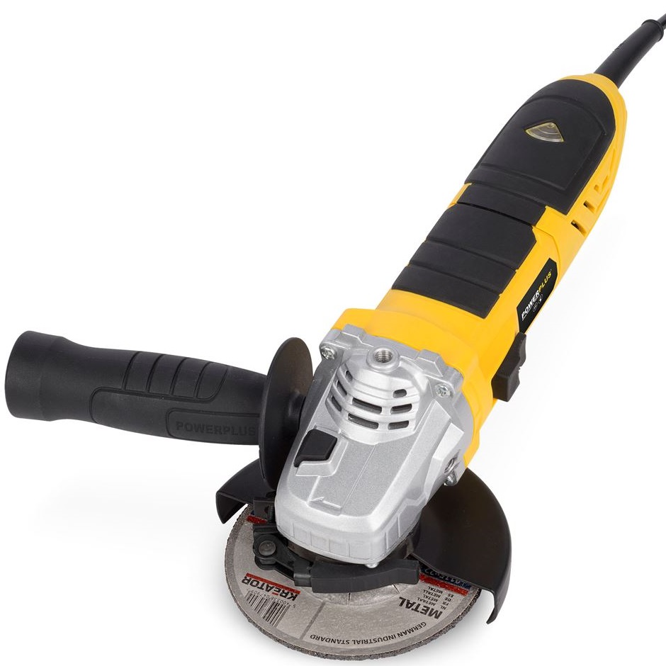 משחזת זווית 115 ממ powerplus 900w