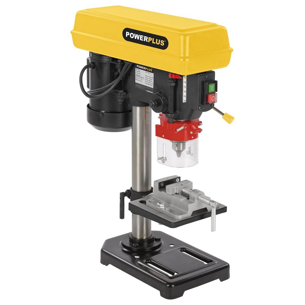 תמונה של מקדחת עמוד שולחנית 13 ממ powerplus 500w