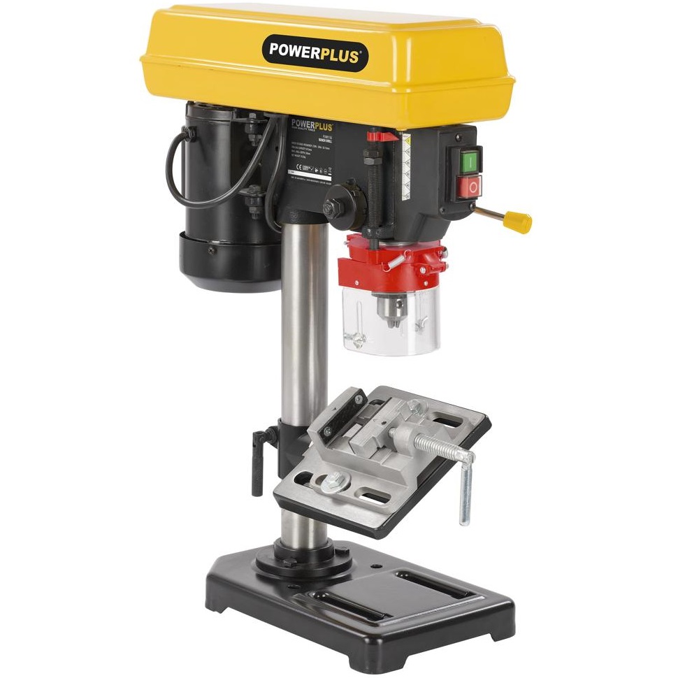 מקדחת עמוד שולחנית 13 ממ powerplus 500w