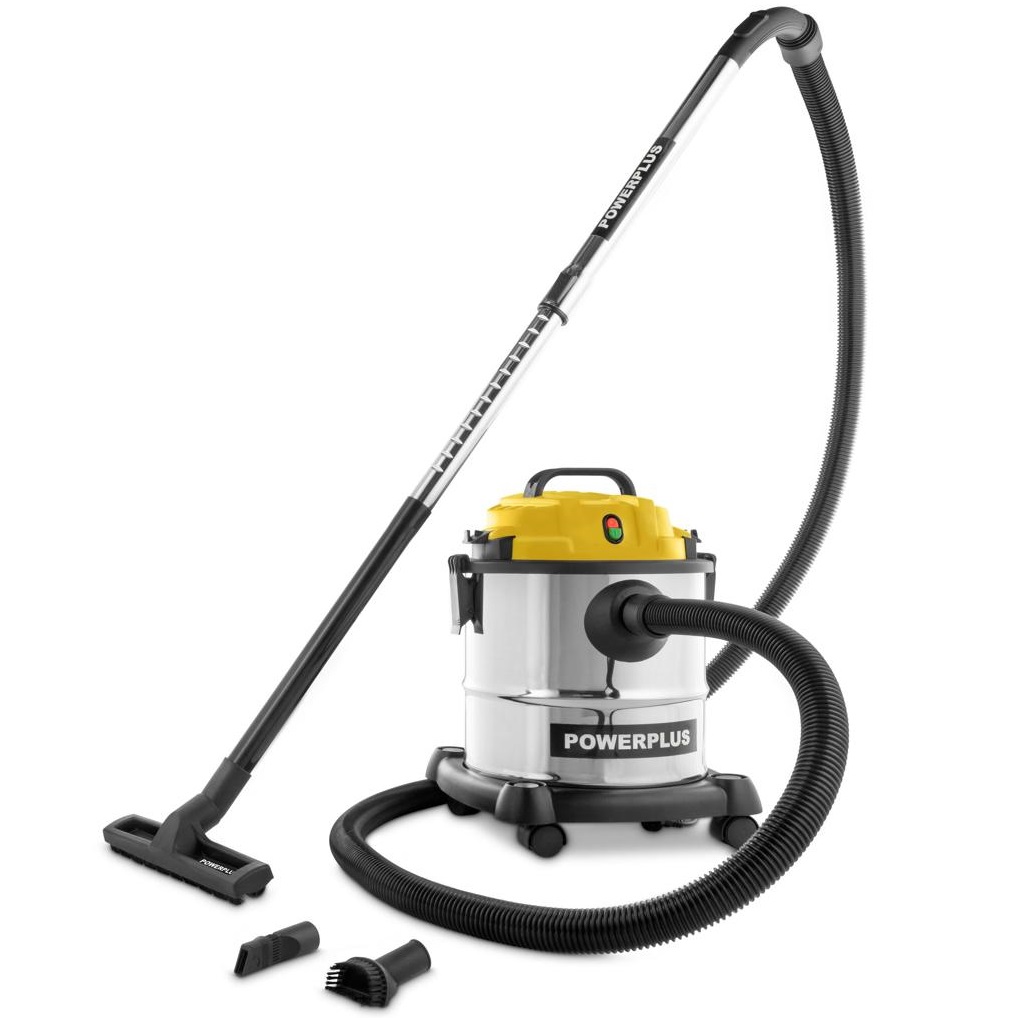 שואב אבק חבית יבש/רטוב כולל מפוח 20 ליטר PowerPlus &lrm;POWX3230