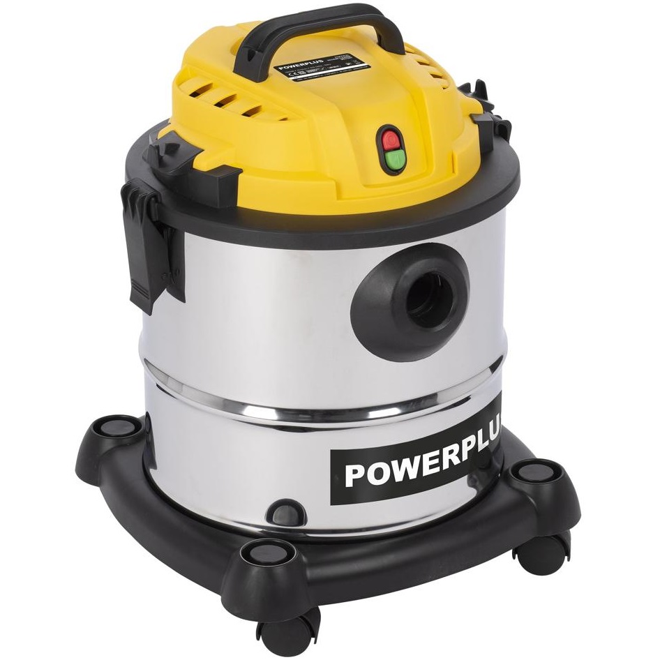 שואב אבק חבית יבש/רטוב כולל מפוח 20 ליטר powerplus