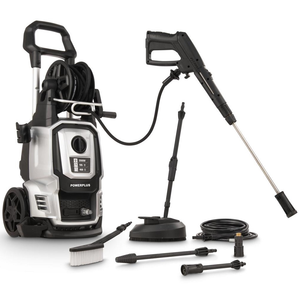 מכונת שטיפה בלחץ כולל מנוע אינדוקציה - 195 בר PowerPlus &lrm;POWXG90426