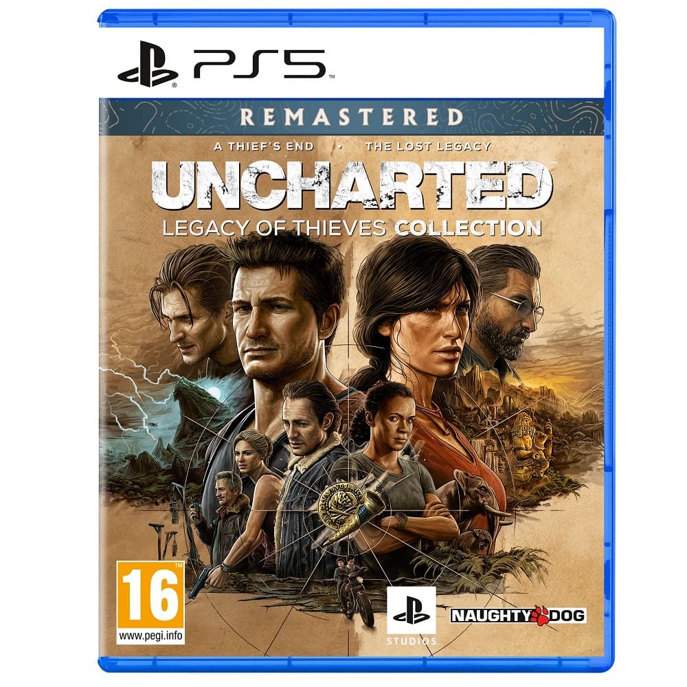 משחק Uncharted Legacy of Thieves Collection ל-PS5 &lrm;Uncharted: Legacy of Thieves Collection PS5