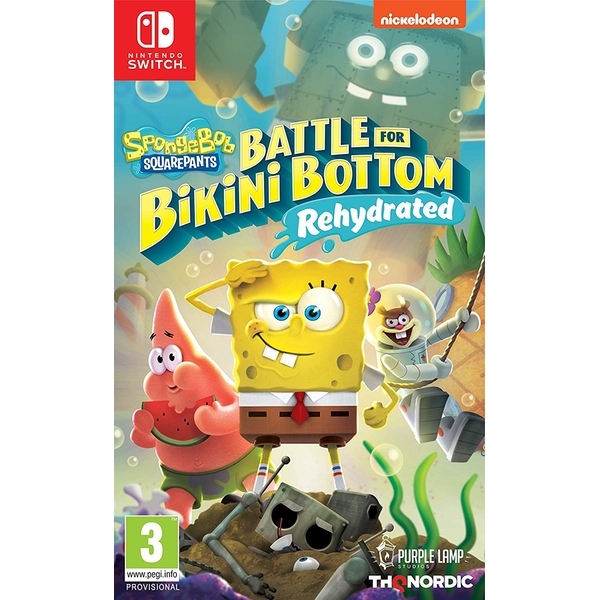 משחק הרפתקאות בובספוג nintendo