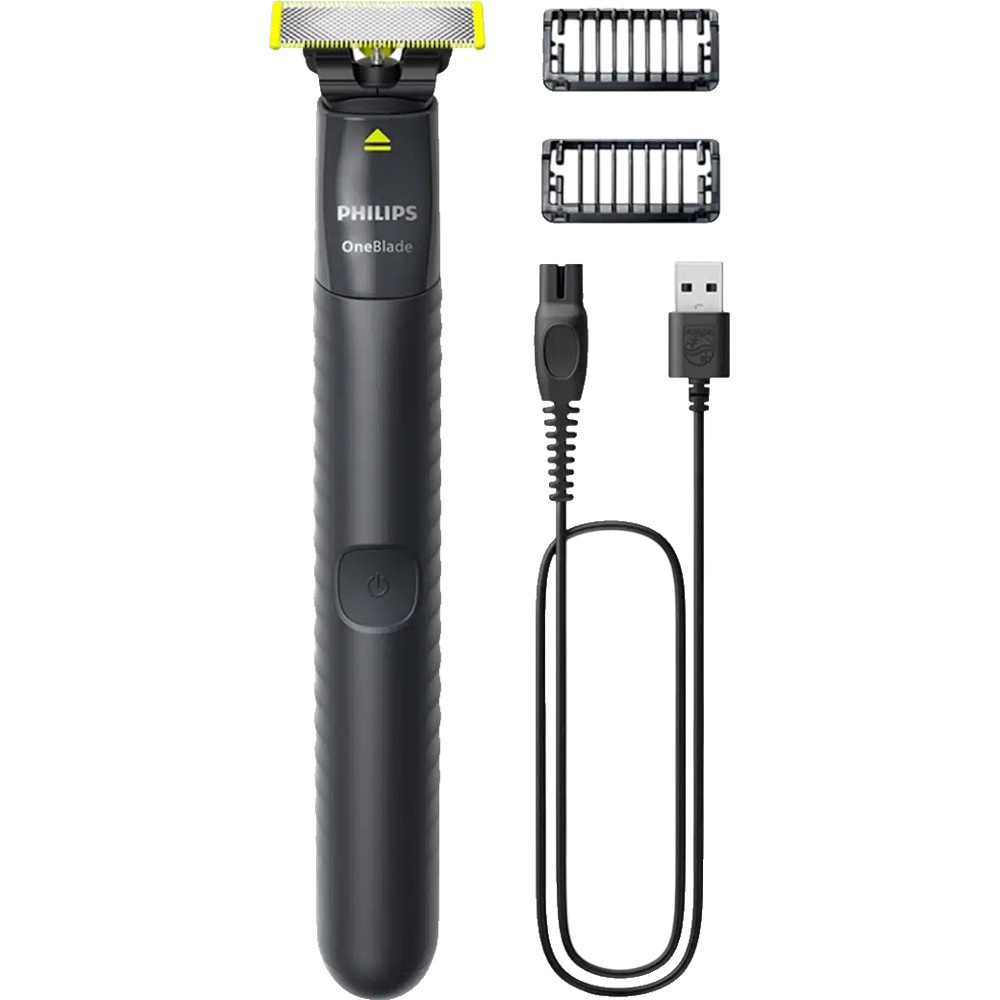 מכונה לעיצוב זקן נטענת רטוב/יבש Philips &lrm;OneBlade Face QP1424