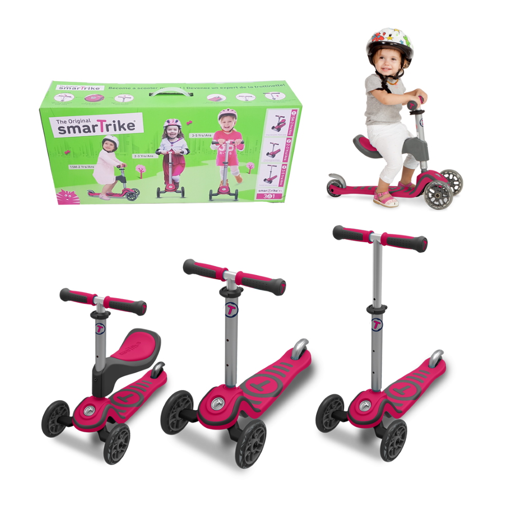סקוטר רכיבה - 3 מצבים smartrike