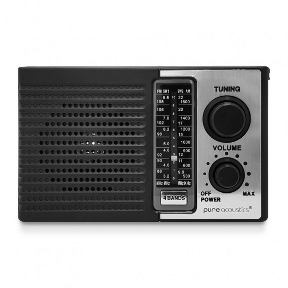 רדיו נייד FM/AM כולל סוללה נטענת Pure Acoustics &lrm;RD-30