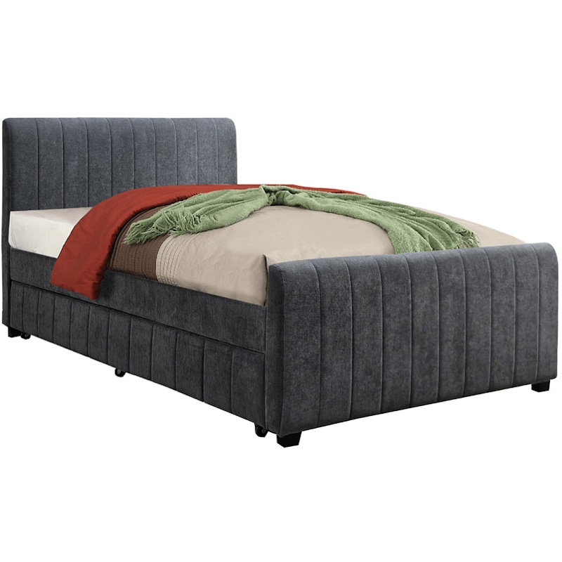 מיטה רחבה לנוער 120x190 כולל ריפוד בד רחיץ home decor
