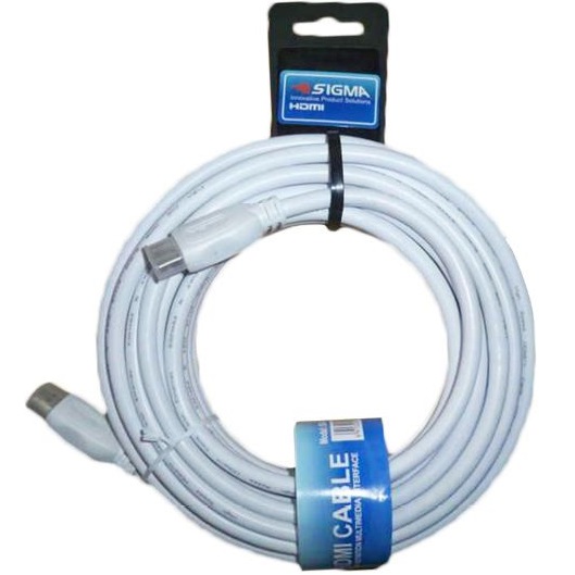 כבל hdmi מצופה זהב 3 מטר sigma