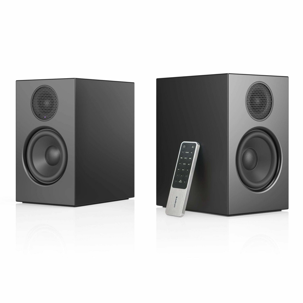 תמונה של זוג רמקולים מדפיים audio pro