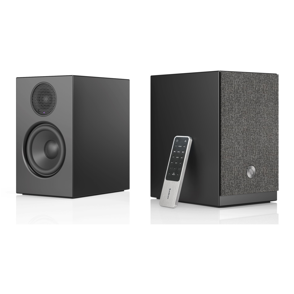 סרטון - זוג רמקולים מדפיים audio pro  אודיו פרו  a28 שחור