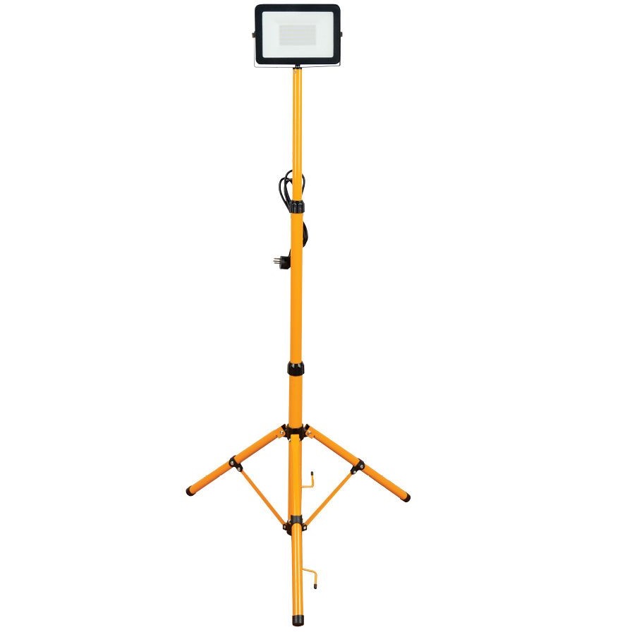 פנס הצפה כולל חצובה Omega 50W &lrm;TABLET TAB-50W-D-BK-ST