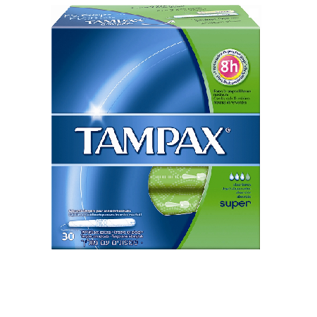 טמפונים עם מוליך ל-8 שעות tampax