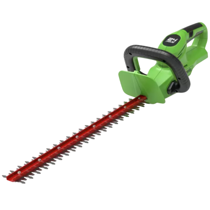 גוזם גדר חיה 24V כולל ידית מסתובבת Greenworks - גוף בלבד &lrm;99505-5 גוף בלבד - Deluxe