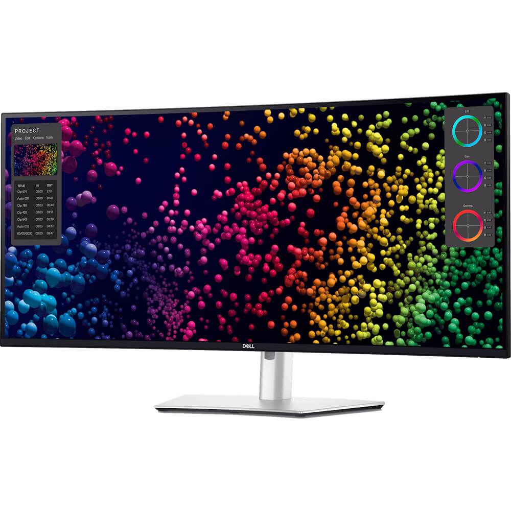 תמונה של מסך מחשב קעור 5k ‏39.7 dell