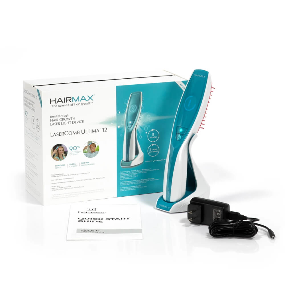 מברשת לייזר לטיפול בנשירת שיער והתקרחות hairmax