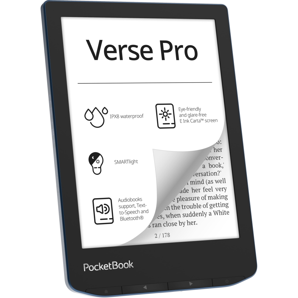 verse pro pb634-a-ww כחול pocketbook