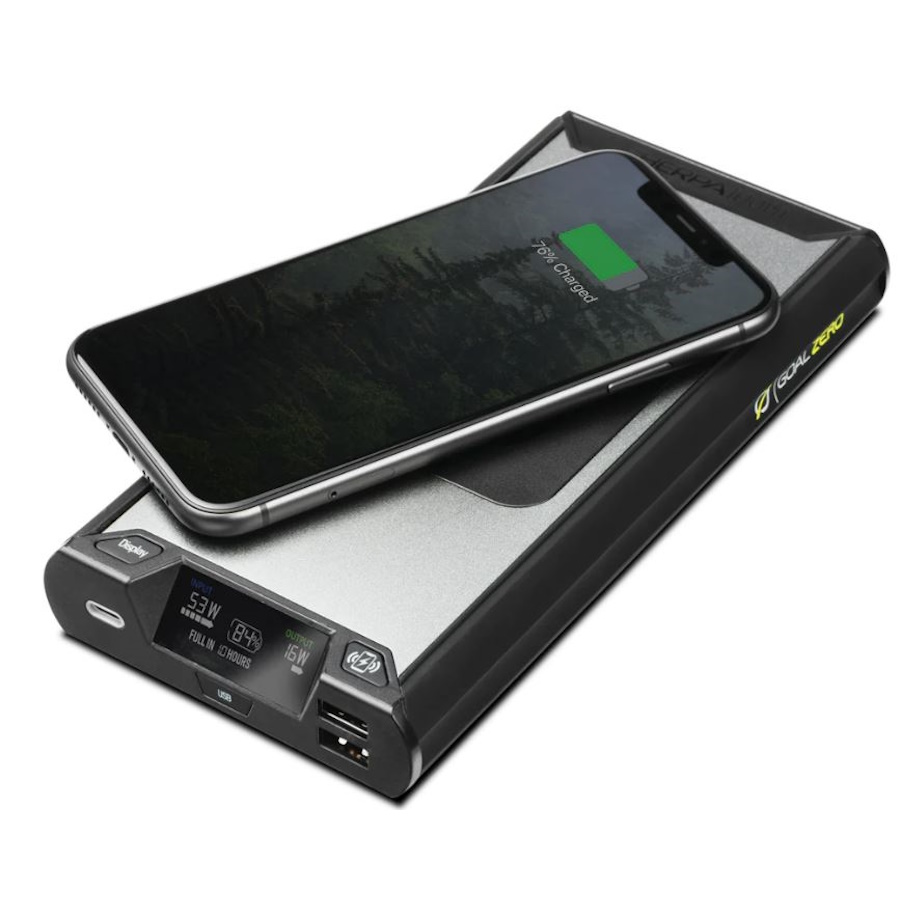 תמונה של סוללת גיבוי 6400mah משולבת טעינה אלחוטית טעינה מהירה עד goal zero 95w