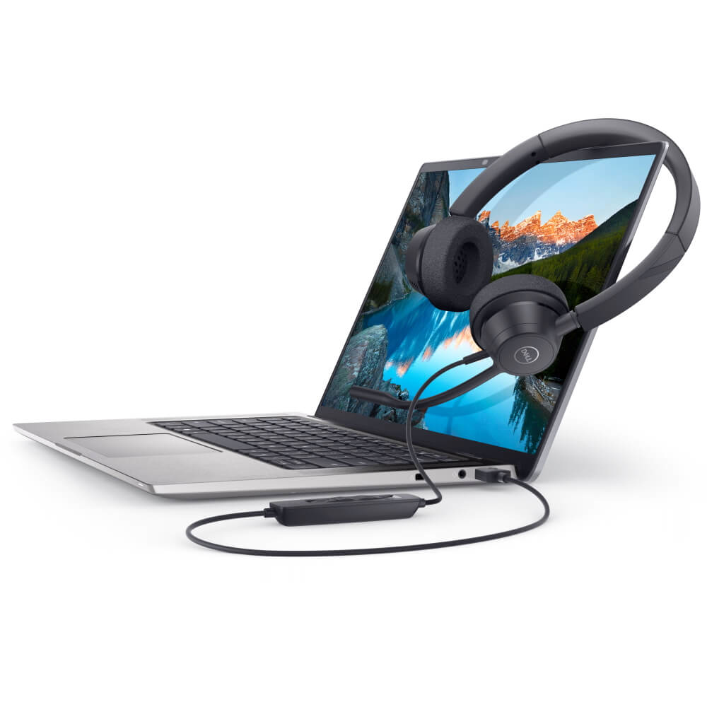 אוזניות סטריאו onear חוטיות dell