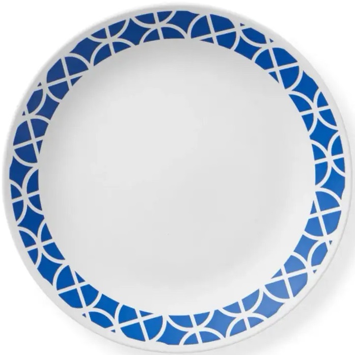 cobalt circles 18 corning by corelle