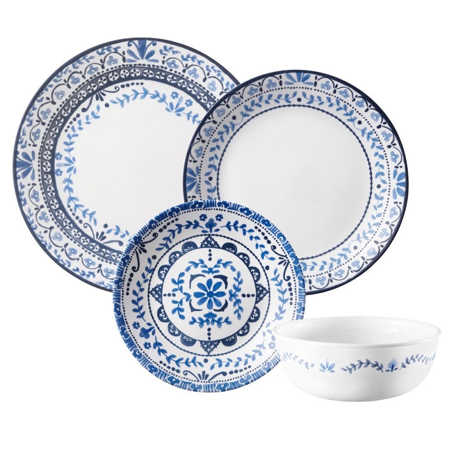 סט 24 חלקים ל-6 סועדים corning by corelle